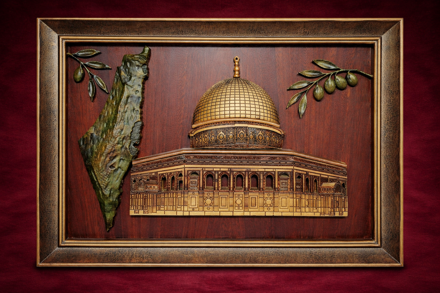 Al-Aqsa Heritage Wooden Artwork